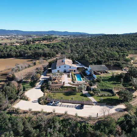 Can Bufi Espectacular Casa Con Piscina Interior Llagostera Dış mekan fotoğraf