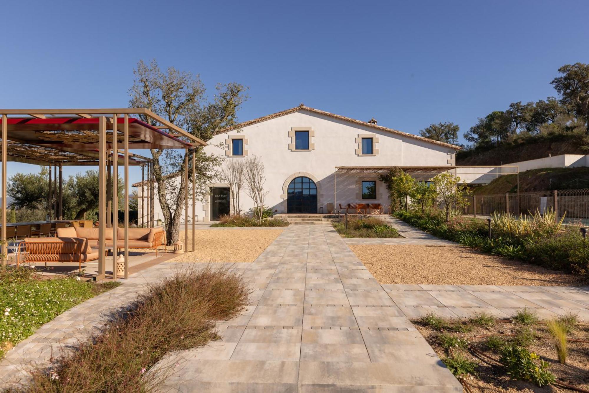 Can Bufi Espectacular Casa Con Piscina Interior Llagostera Dış mekan fotoğraf